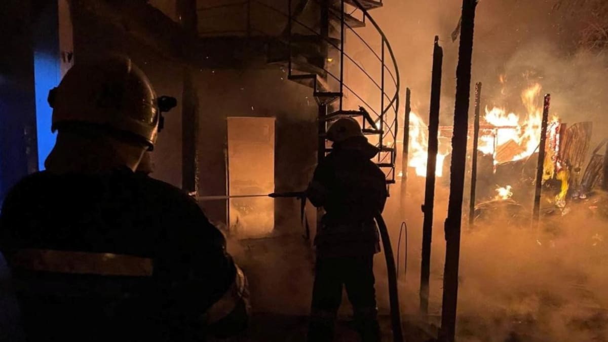 Guerra entre Rusia y Ucrania, incendio, ataque, Reuters