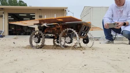 Los nuevos robots que la NASA enviará a la Luna. Foto NASA/JPL-Caltech.