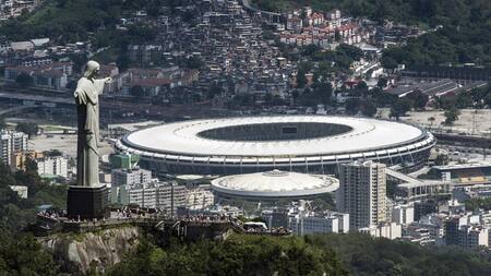 Estadio Maracana en Río de Janeiro, Brasil. NA.