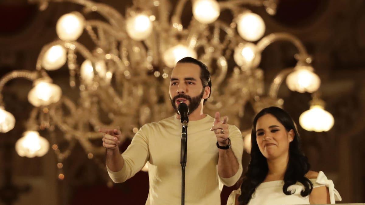 Nayib Bukele, presidente de El Salvador. Foto: EFE