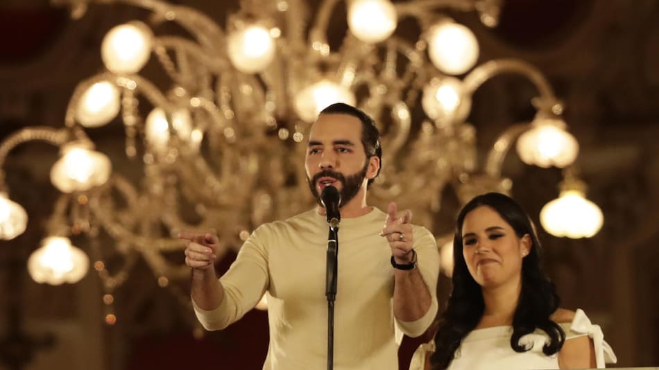 Nayib Bukele, presidente de El Salvador. Foto: EFE