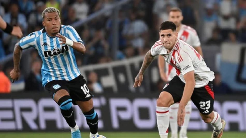 River vs. Racing. Foto: NA.