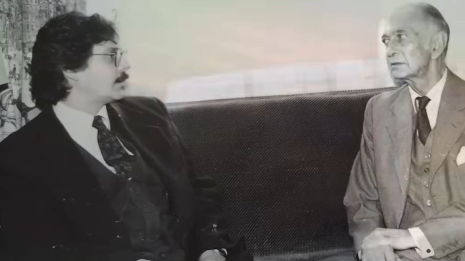 Felipe Pigna y José Alfredo Martínez de Hoz. Foto: captura de video