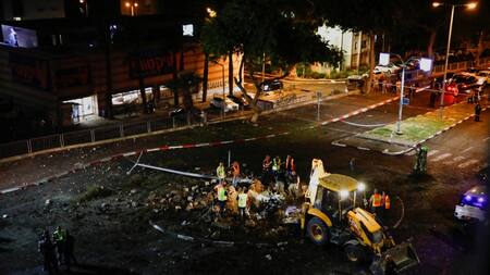 Ataque con drones de Hezbollah a Haifa, la ciudad más grande de Israel. Foto: Reuters.