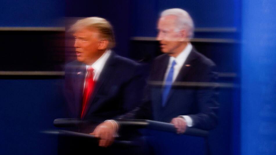 Donald Trump y Joe Biden. Foto: Reuters.
