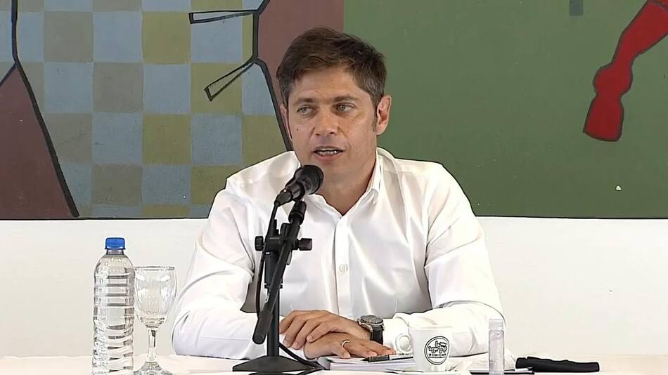 Axel Kicillof, gobernador de la provincia de Buenos Aires