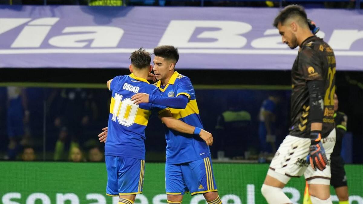Boca vs. Platense, fútbol argentino, NA