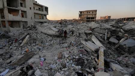 Terremoto en Turquía y Siria. Foto: Reuters.