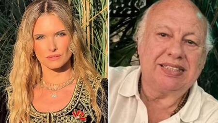 Sofía Zámolo y su tío Diego Uriburu. Foto: Instagram @sofiazamolo