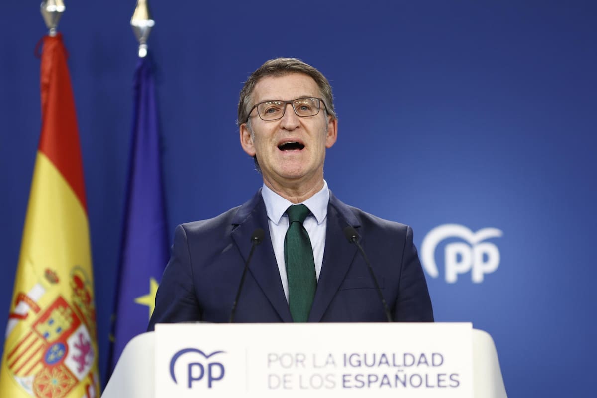 Alberto Núñez Feijóo. Foto: EFE.