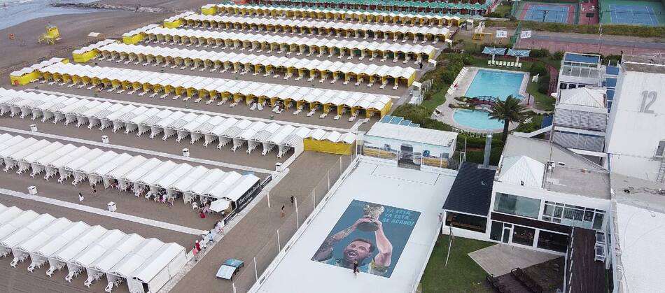Balneario de Mar del Plata. Foto: NA