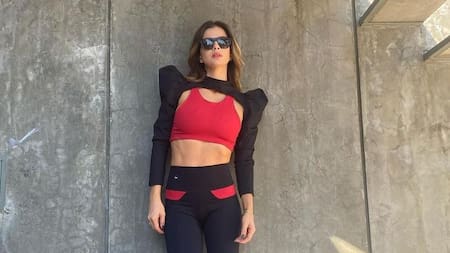 Eugenia "La China" Suárez con su nueva línea de ropa