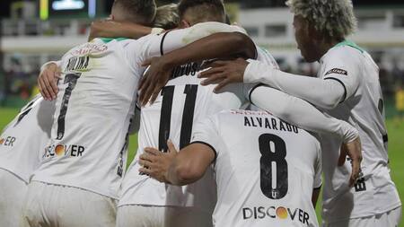 Copa Sudamericana, Defensa y Justicia vs. Liga de Quito. Foto: EFE.