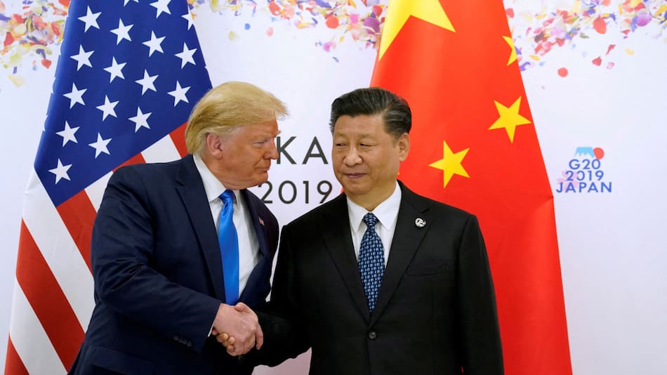 Donald Trump y Xi Jinping. Foto: Reuters
