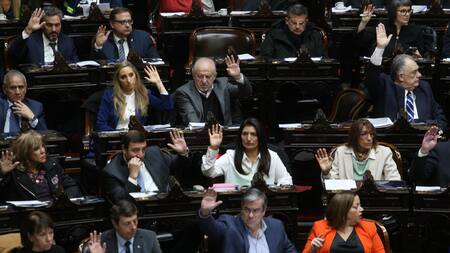 Debate en la Cámara de Diputados. Foto: NA.