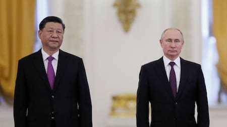 Xi Jinping y Vladimir Putin