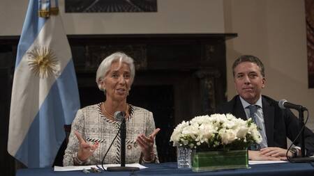 Misión FMI - Lagarde y Dujovne