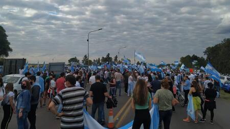 Marcha en defensa de la propiedad privada y Vicentin