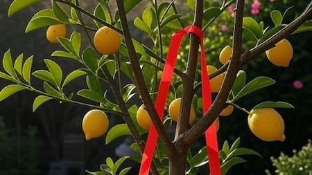 Las mejores maneras de colocar una cinta roja en el limonero.