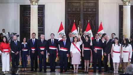 Dina Boluarte nombró su segundo gabinete, Perú. Foto: NA
