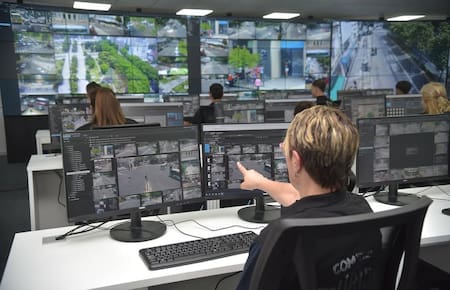 Centro de Operaciones Municipal de La Plata. Foto: x laplata.capital.