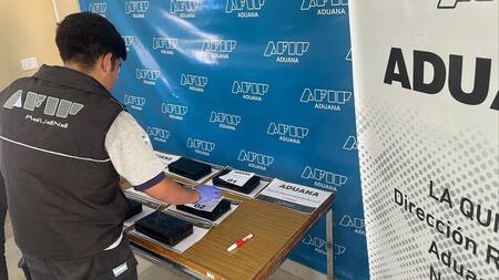 Operativo anti drogas en frontera con Bolivia. Foto: Aduana.