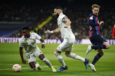 Real Madrid vs Barcelona, Copa del Rey. Foto: REUTERS