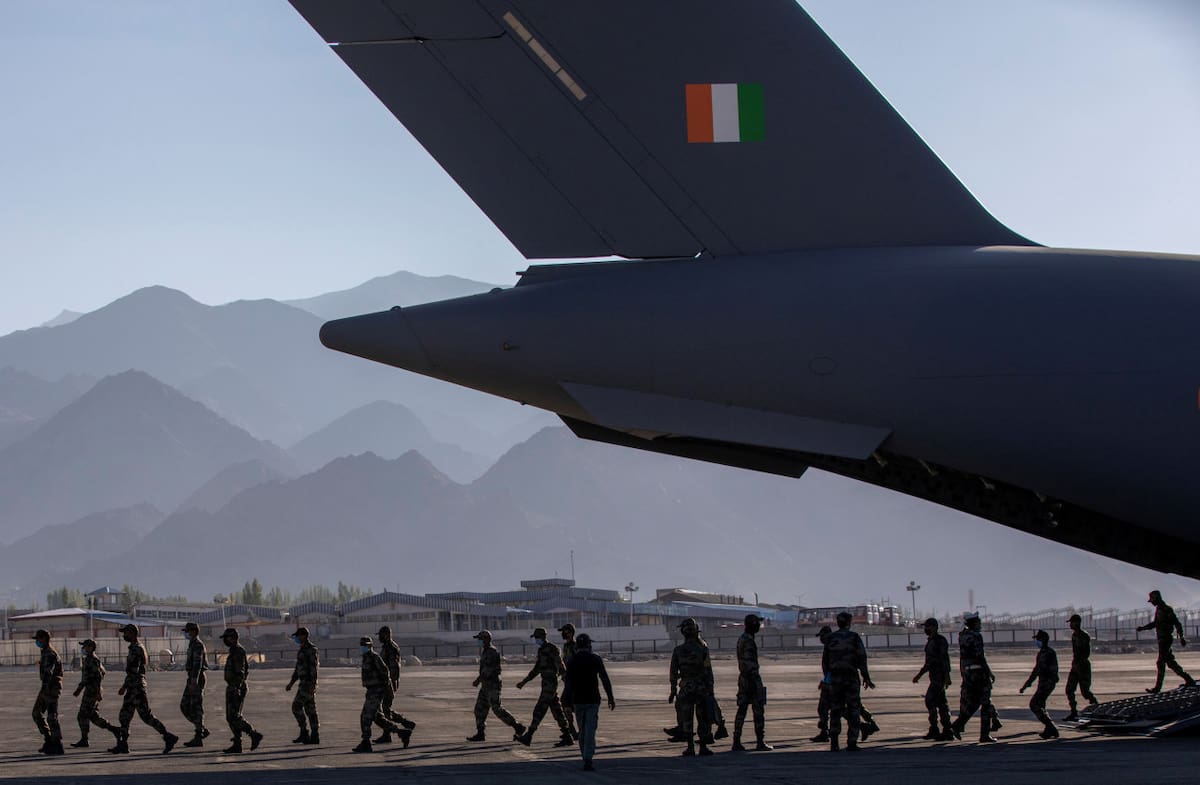 Desescalada de la tensión en la frontera entre India y China. Foto: Reuters.