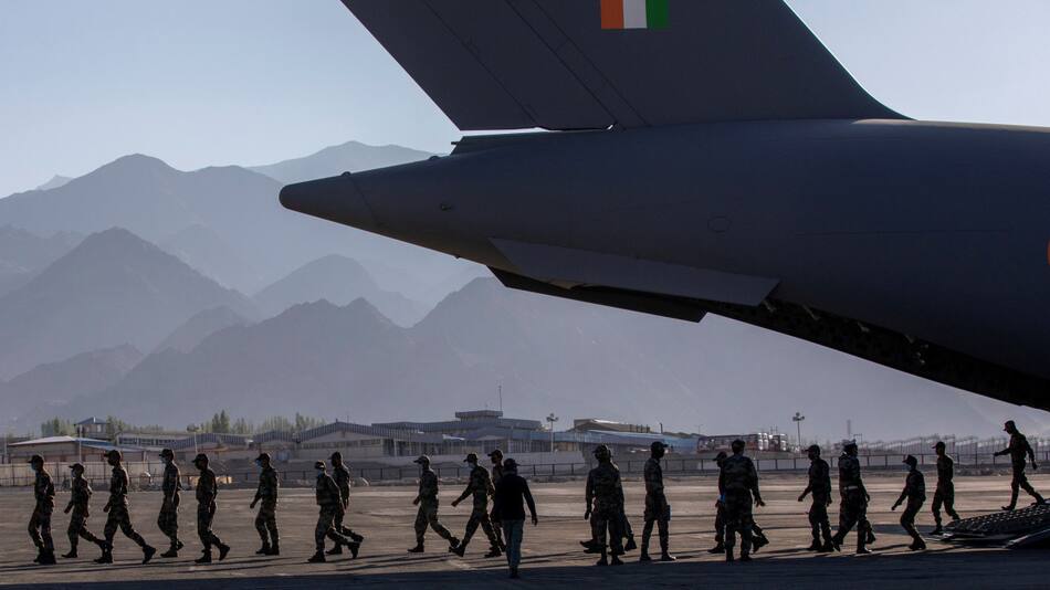 Desescalada de la tensión en la frontera entre India y China. Foto: Reuters.