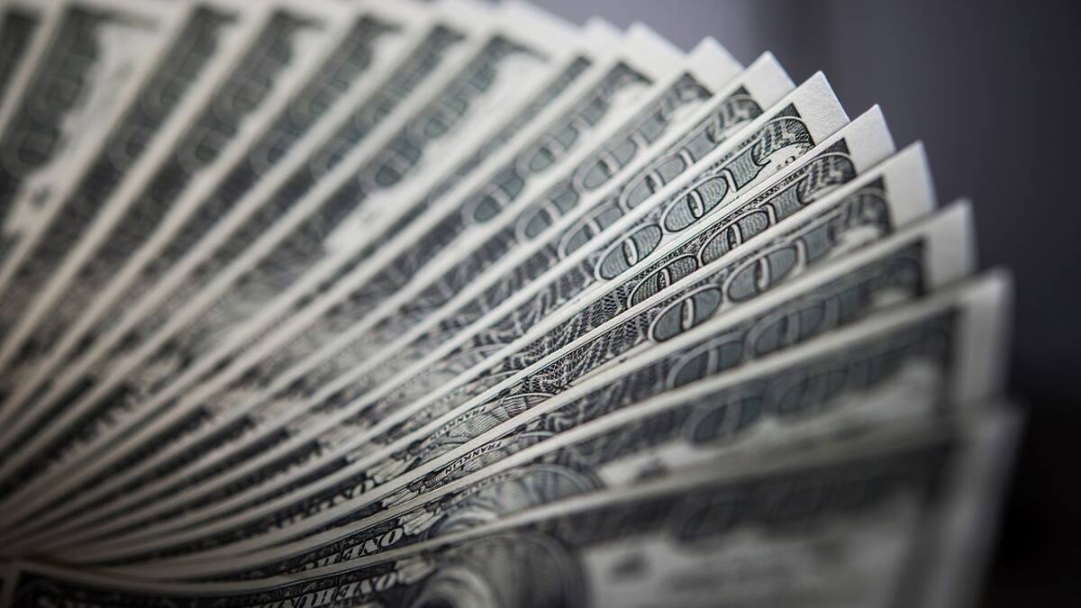 Dólar, moneda estadounidense. Foto: Freepik