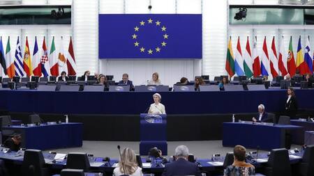 La presidenta de la Comisión Europea, Ursula Von der Leyen. Foto: EFE.