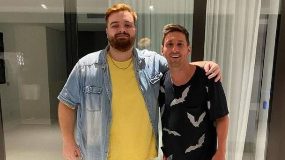 Lionel Messi e Ibai Llanos