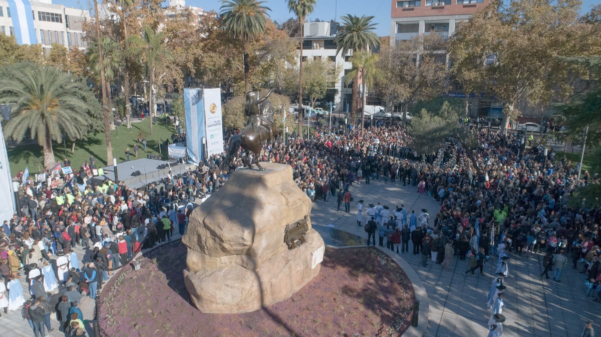 Monumento a San Martín en Mendoza