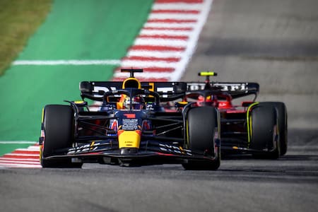 Max Verstappen en el Gran Premio de Estados Unidos. Foto: REUTERS.