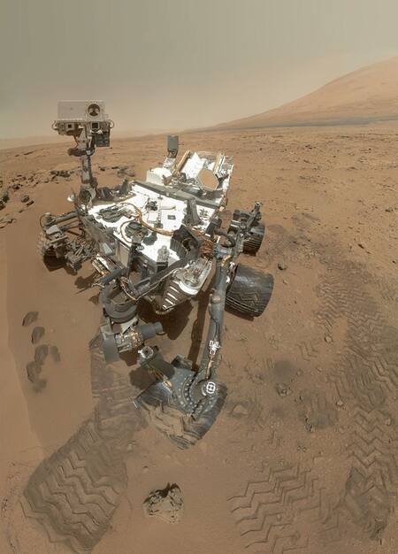 El Curiosity Rover de la NASA. Foto: X / @MarsCuriosity.