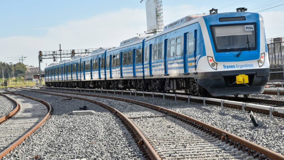 Línea Mitre. Foto: Trenes Argentinos.