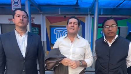 Declaraciones de periodistas de TC Televisión tras ataque en sus instalaciones la tarde de hoy en la ciudad de Guayaquil. Video: Twitter: Alerta News.