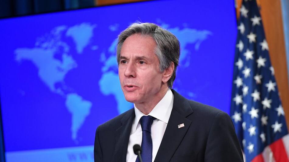 Antony Blinken, secretario de Estado norteamericano. Foto: REUTERS