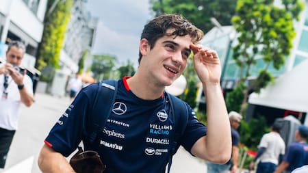 Franco Colapinto. Foto: X WilliamsRacing.