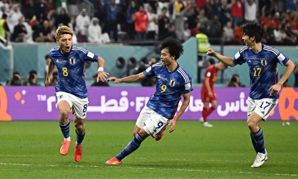 Mundial Qatar 2022, España vs. Japón. Foto: REUTERS.