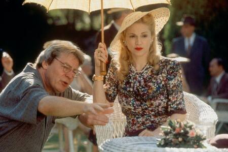 Alan Parker, director, Madonna
