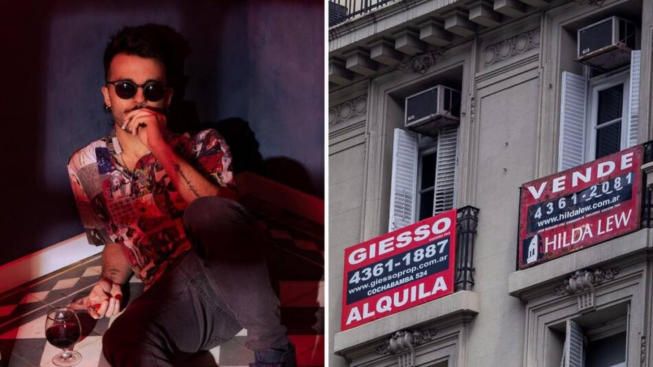 Pablo, el músico que reversionó canciones para buscar alquileres. Foto: Instagram @PalmitoMusica.