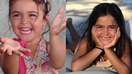 Xana, la hija de Luis Enrique. Foto NA