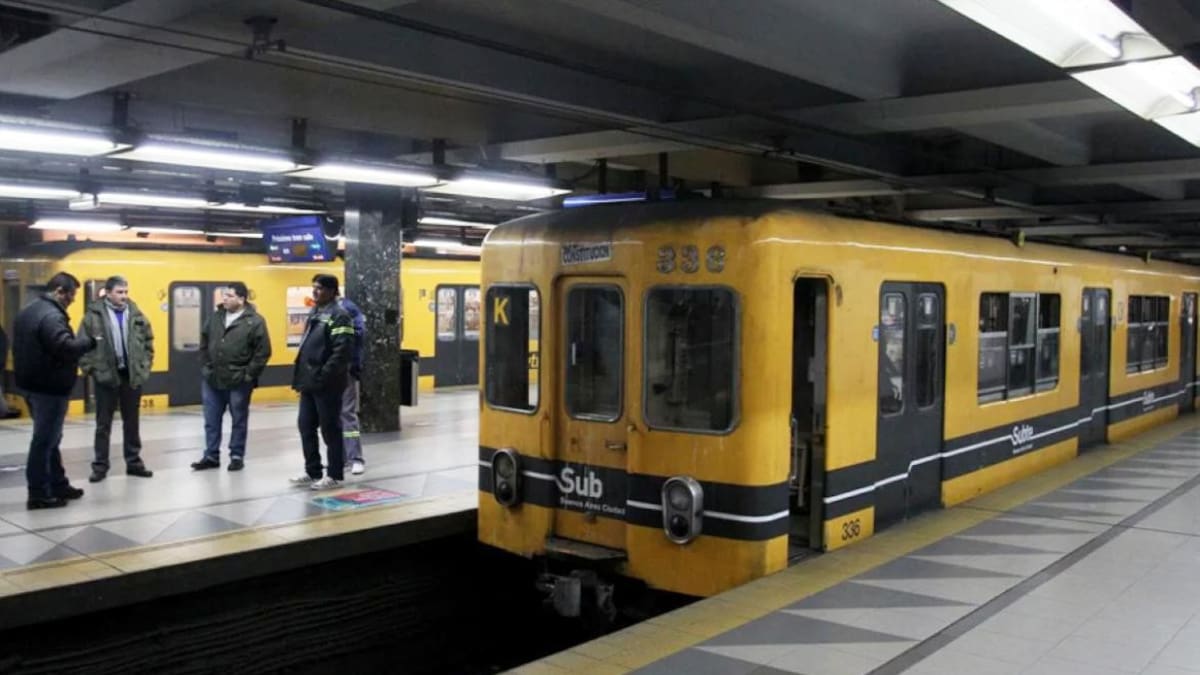 Paro de subtes este lunes: qué línea se encuentra afectada y cuál es el motivo
