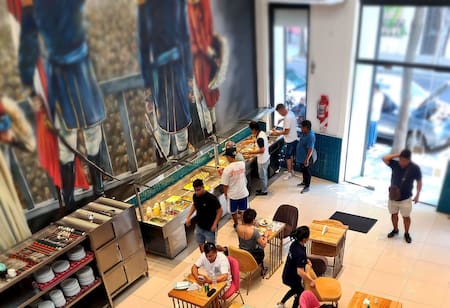 La vuelta del tenedor libre: Asu Mare Barra Criolla. Foto: Asu Mare