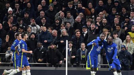 Festejo del Chelsea ante el Tottenham por la Carabao Cup, AGENCIA EFE