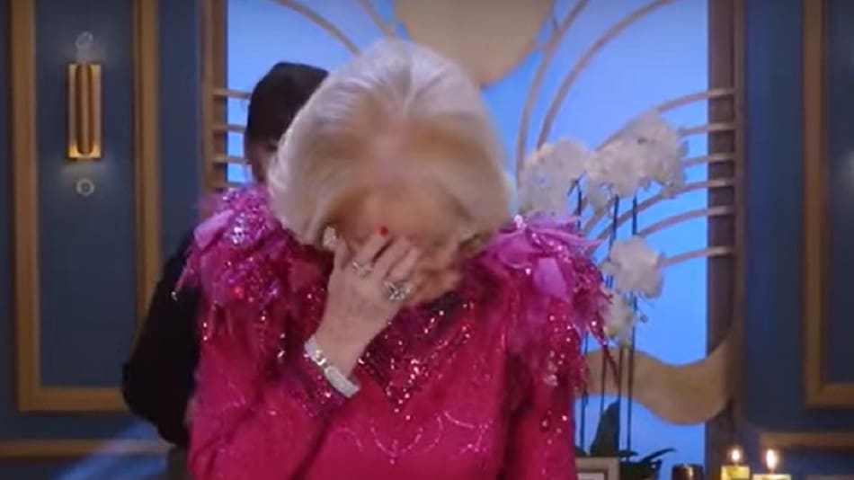 La emoción de Mirtha Legrand por los 57 años de su programa. Foto: captura eltrece.
