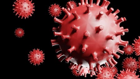 Coronavirus en el mundo, foto artística