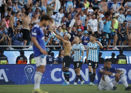 Racing vs Cruzeiro; final Copa Sudamericana. Foto: Reuters