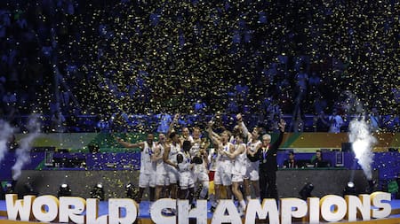 Alemania campeón del Mundial de básquet 2023. Foto: EFE.